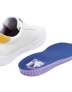 VANS SUEDE SPORT SHOES WHITE -SurfVibe Shop vans scarpe skate sport white 8