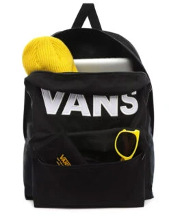 VANS OLD SKOOL III BACKPACK BLACK WHITE -SurfVibe Shop vans zaino old skool iii black white 3