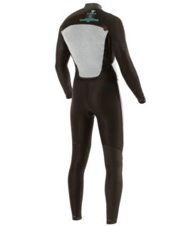 VISSLA MUTA 7 SEAS 3/2 FULL CHEST FRONT ZIP BLACK -SurfVibe Shop vissla 7 seas 3 2 muta intera front zip night 8 1