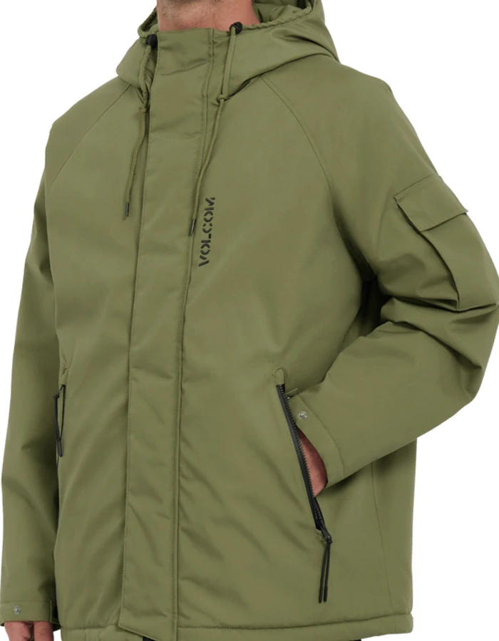VOLCOM STOKE STONE II 5K JACKET WINTERMOSS 3 VOLCOM STOKE STONE II 5K JACKET WINTERMOSS - Image 3