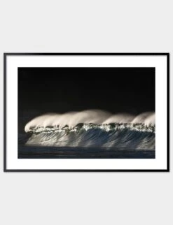 WAVE IN THE DARK #1 SURF PHOTO PRINT